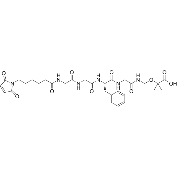 MC-Gly-Gly-Phe-Gly-NH-CH2-O-cyclopropane-CH2COOH 2922606-39-9